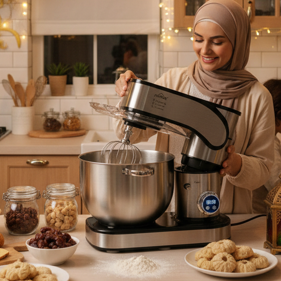 HOMELUX Heavy Duty Food Processor with 12L Stainless Steel Bowl2500W