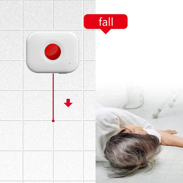 Wolf Guard Intelligent WiFi Wireless SOS Panic Button for Emergency Elderly Smart Alarm - Gomix Brands Outlet