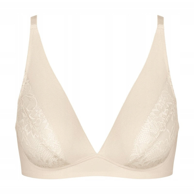 Triumph VIVID SPOTLIGHT N Soft Bra Beige Size S