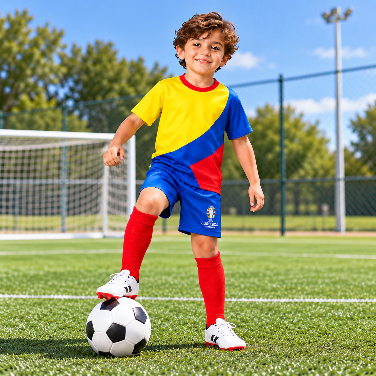 UEFA EURO 2024 Kids' Football Kit