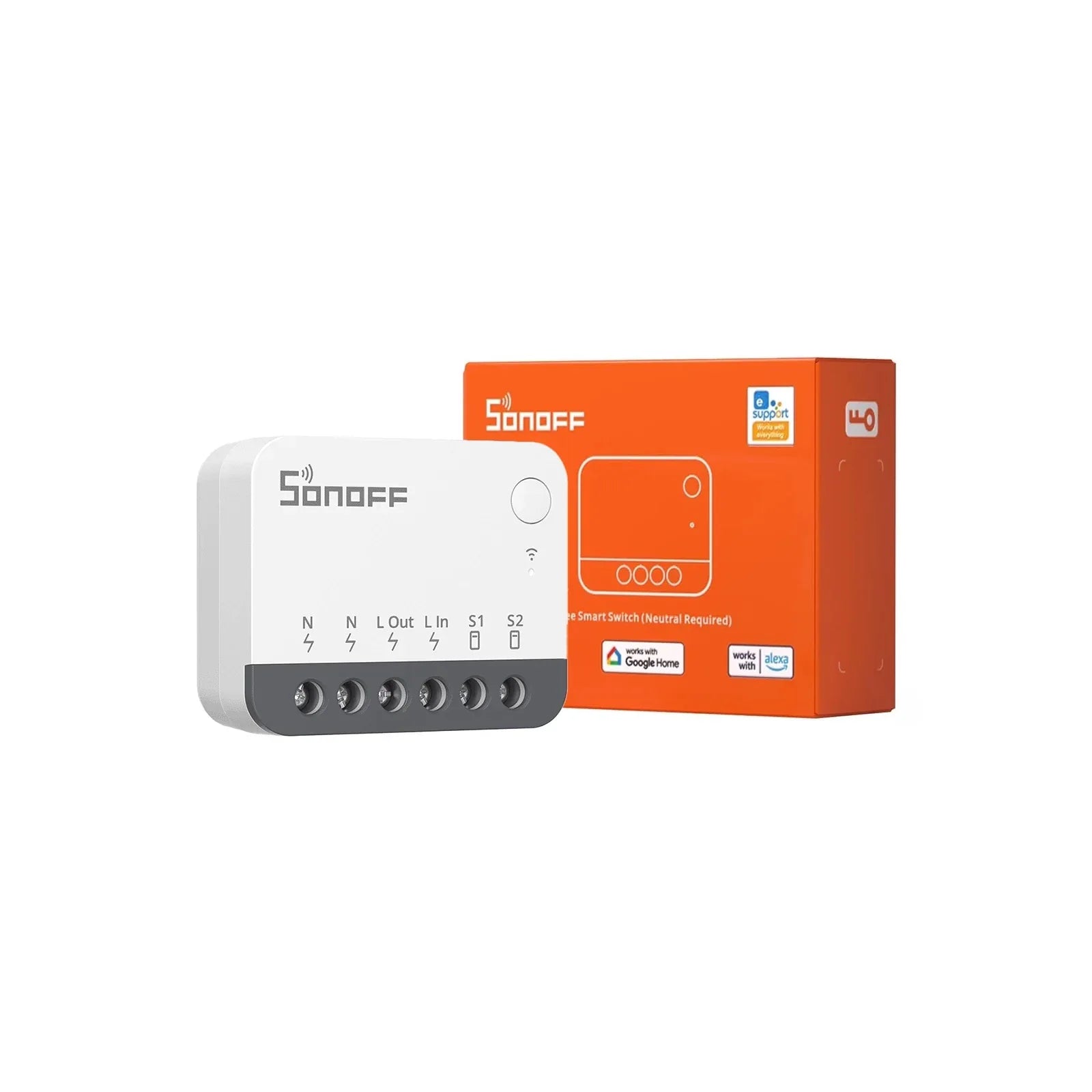 Sonoff Zigbee Extreme Smart Switch ZBMINIR2 Compact In-Wall - Gomix Brands Outlet