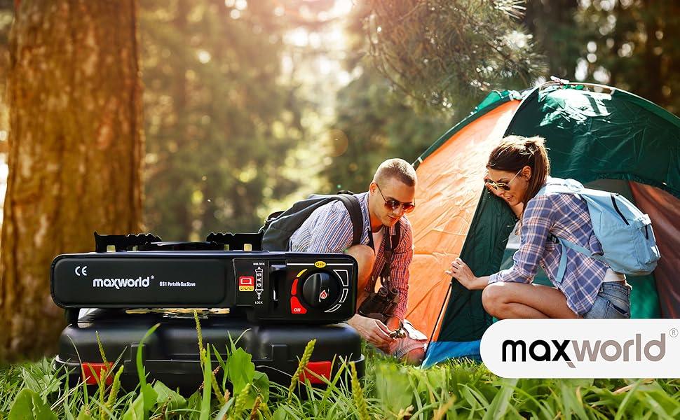Maxworld Portable Camping Gas Stove - Gomix Brands Outlet