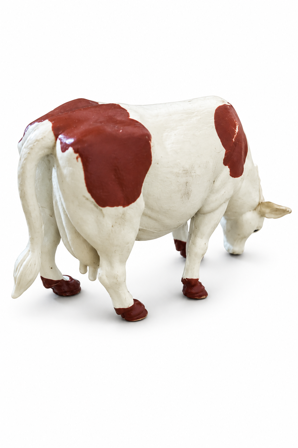 AnimalToys Cow Figurine – Realistic Farm Animal Toy