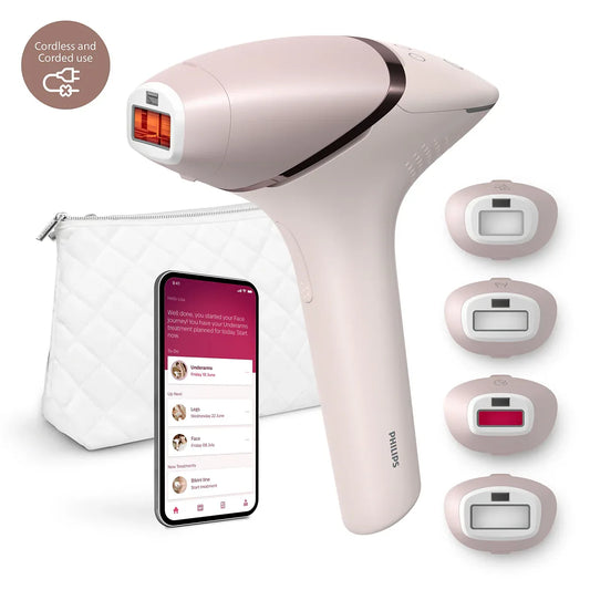 Philips Lumea IPL 9000 Series Hair Removal Device with SenseIQ BRI957/00 - Gomix Brands Outlet