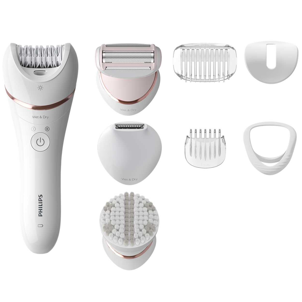 Philips Series 8000 Wet & Dry Epilator with Ceramic Tweezers