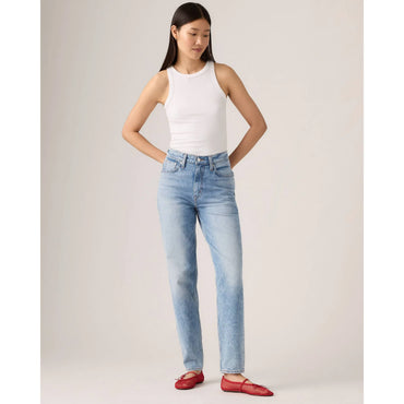 Levi's 80s Mom Women's High-Rise Tapered Jeans in Medium Wash - Gomix Brands Outlet