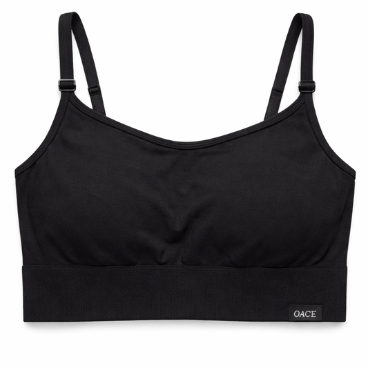 OACE Bloom Double Tied Back Seamless Sports Bra for Light Support