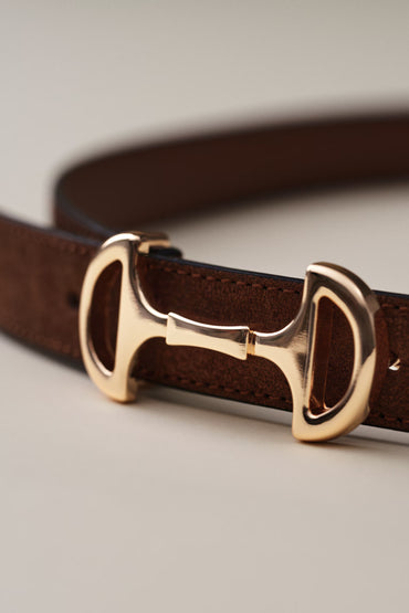 H&M Women's Leather Belt - Brown