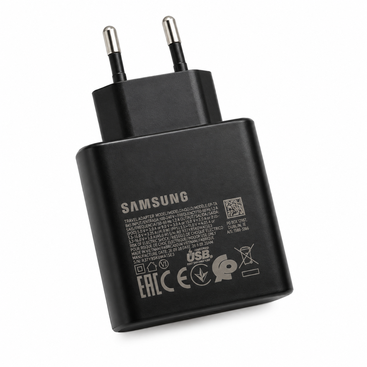 Samsung 45W PD Adapter USB-C Super-Fast Charging