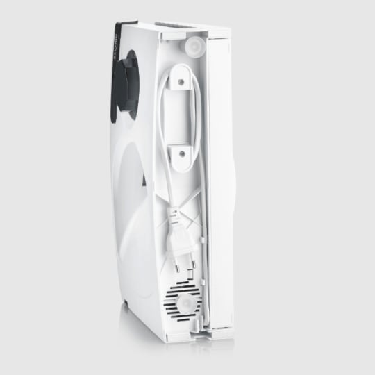 Powerful Electric Food Slicer with Stainless Steel Blade, Adjustable Thickness, Foldable Design