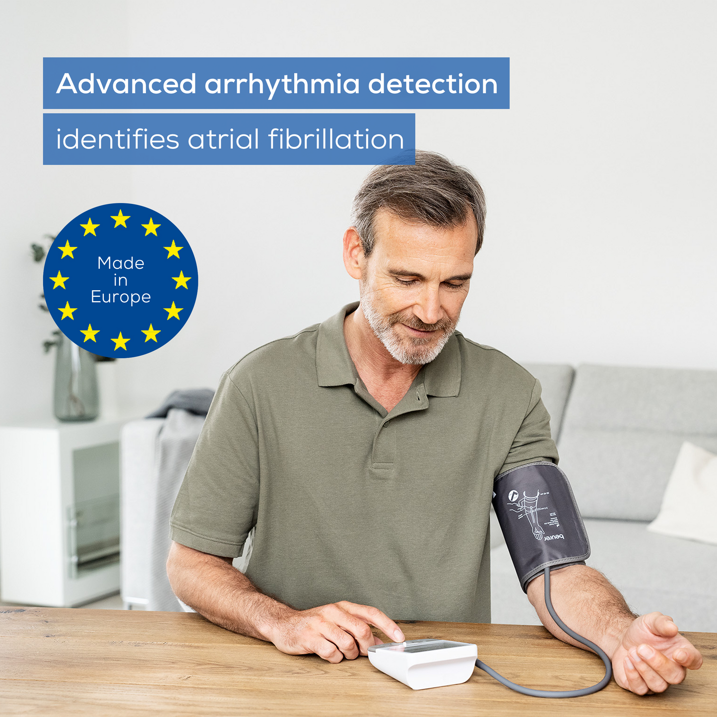 Beurer BM 53 Upper Arm Blood Pressure Monitor with Advanced Arrhythmia Detection
