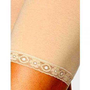Sloggi Women's Basic+ Long Cotton Briefs: Comfort, Beige, Plus Size 6XL