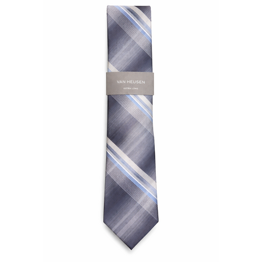 Van Heusen Multicolor Geometric Stripe Tie