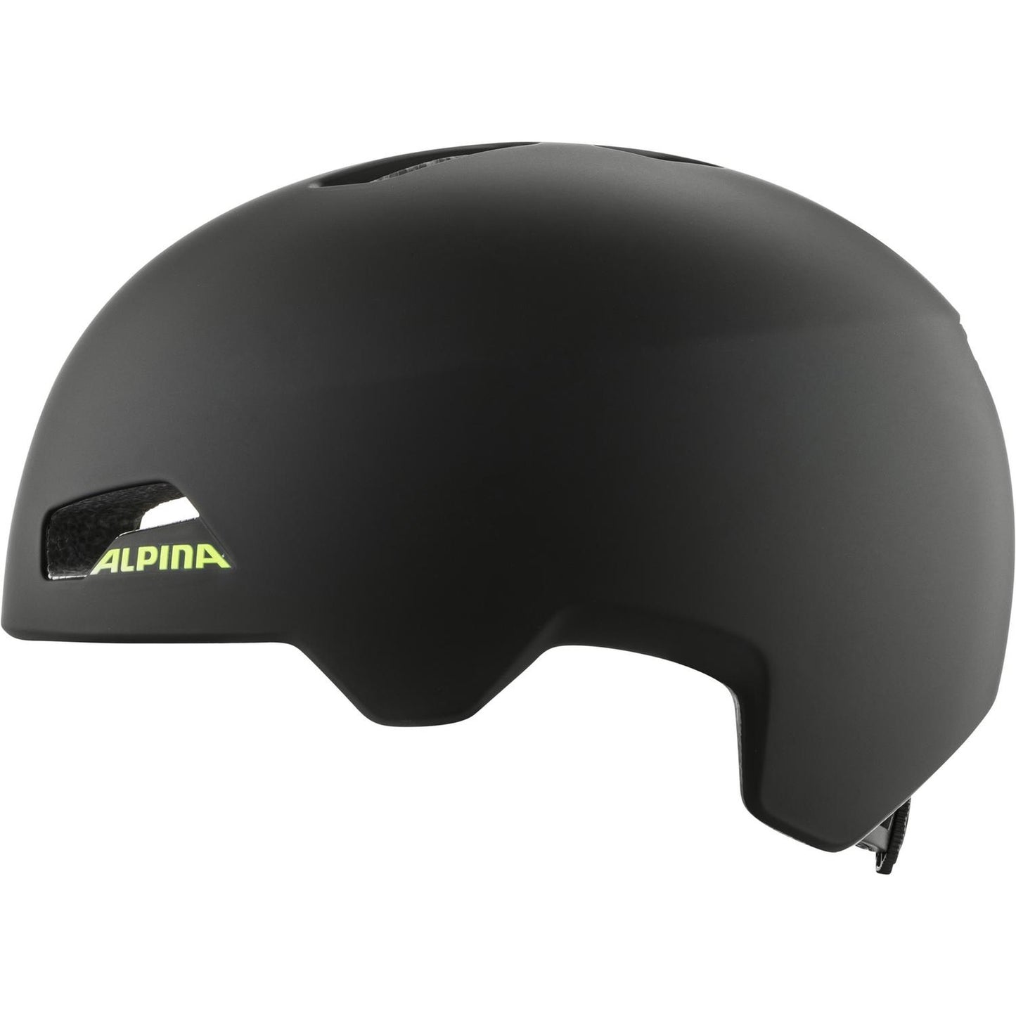 Alpina Hackney Kids Bike Helmet: Ultimate Protection for Young Cyclists, Black Neon Yellow Matte
