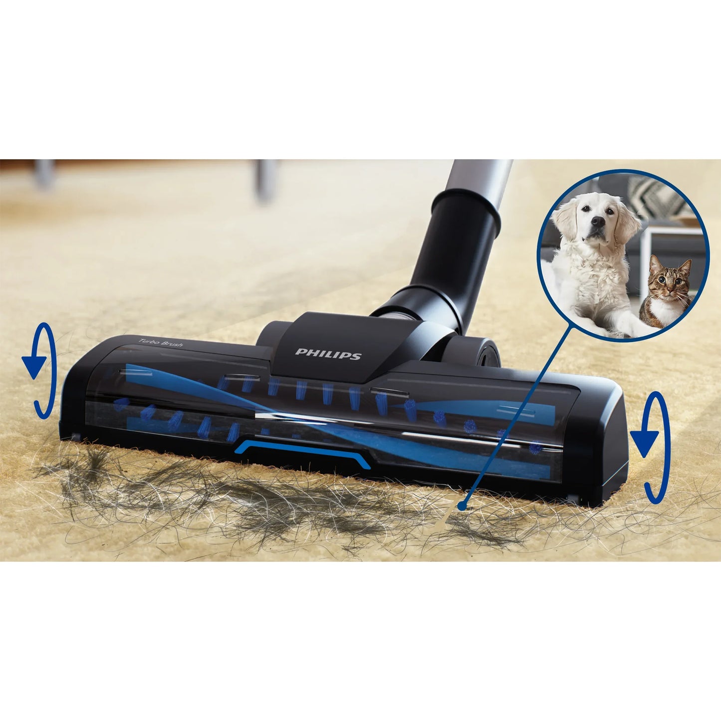 Philips PowerGo FC8242/09 Bagged Vacuum Cleaner with Allergy Filter, 900W - Gomix Brands Outlet