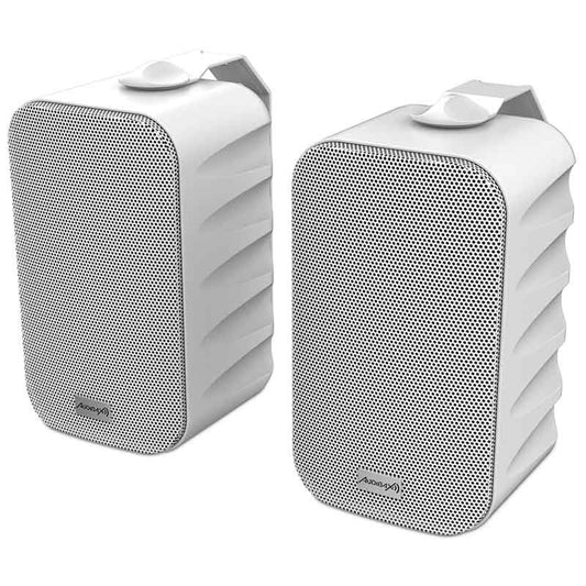 Premium Audibax Delta 52 BT White Bluetooth Active Speaker Pair for Home Audio - Gomix Brands Outlet