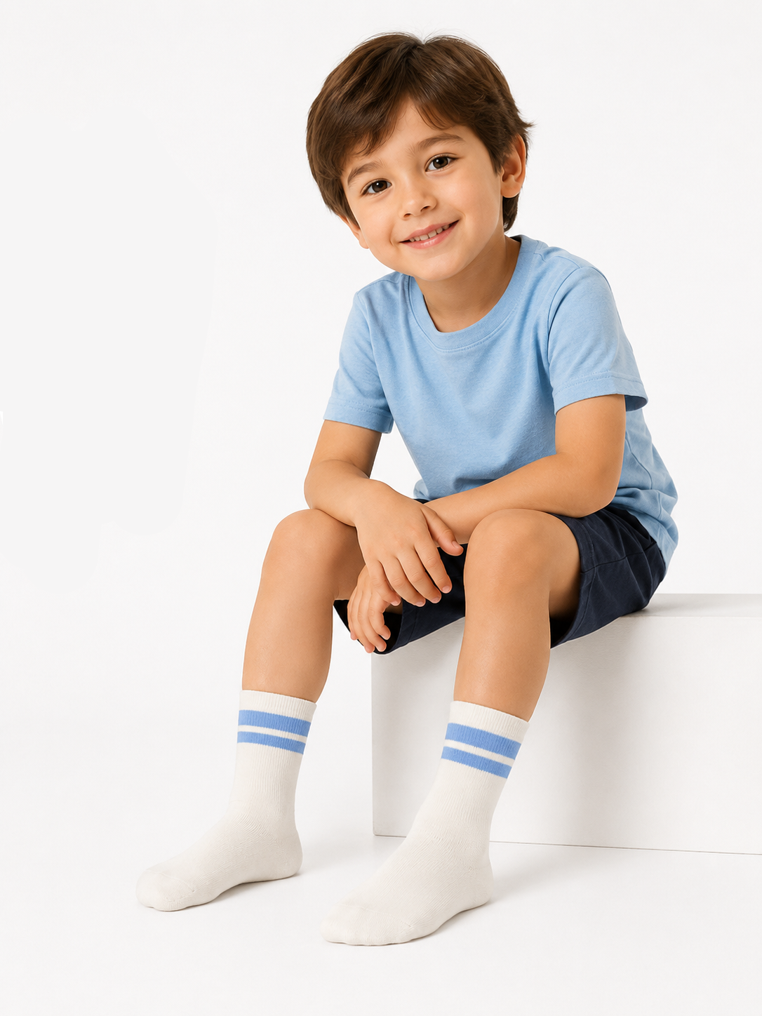 CrewSocks Kids Classic Stripe Socks – 2Pairs