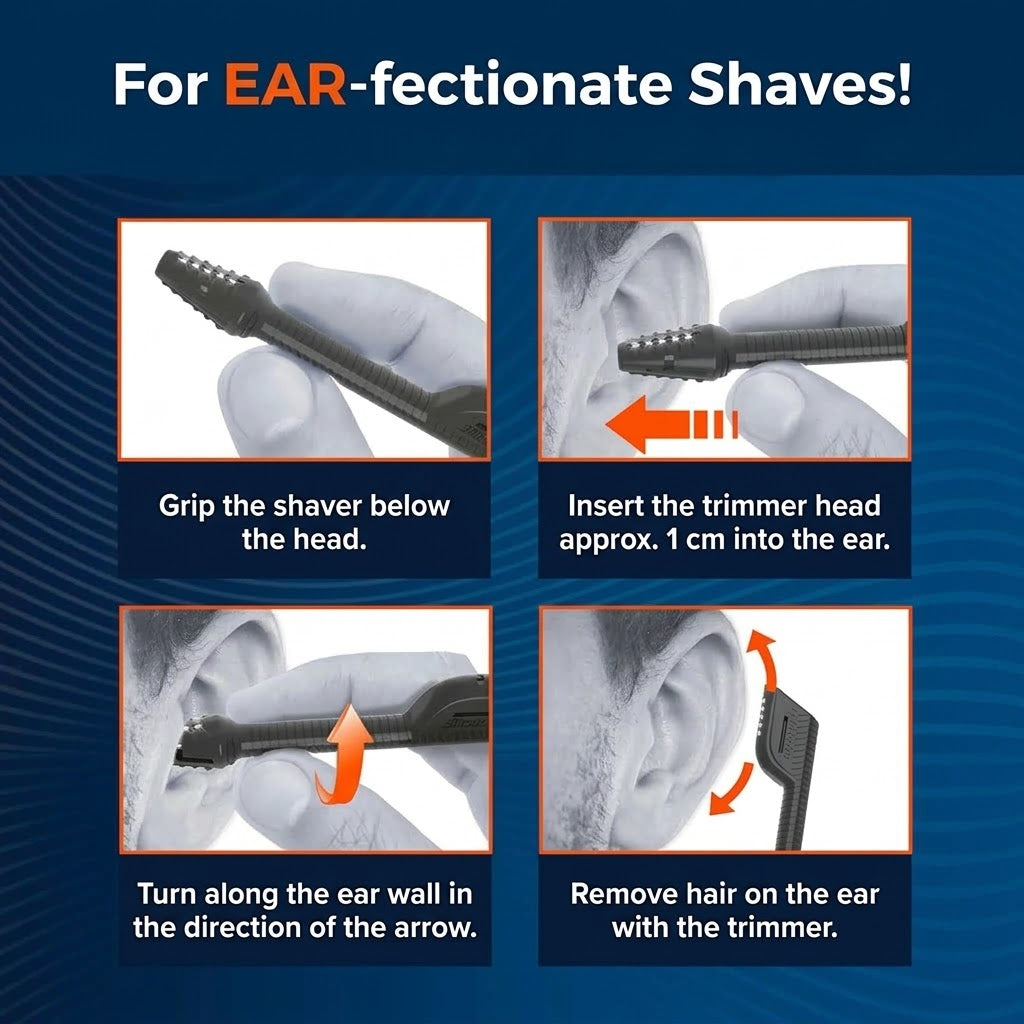 Silkslide Pro Ear Hair Trimmer V1