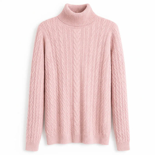 Lands' End Women's Cotton Turtleneck Sweater - Gomix Brands Outlet