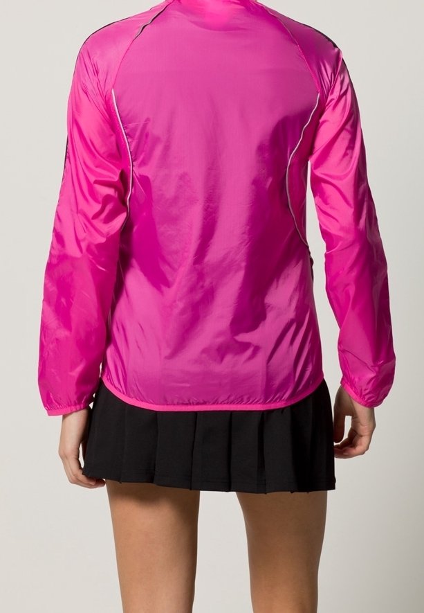 Vibrant Pink adidas Performance Women's ClimaProof Running Jacket with Reflective Details