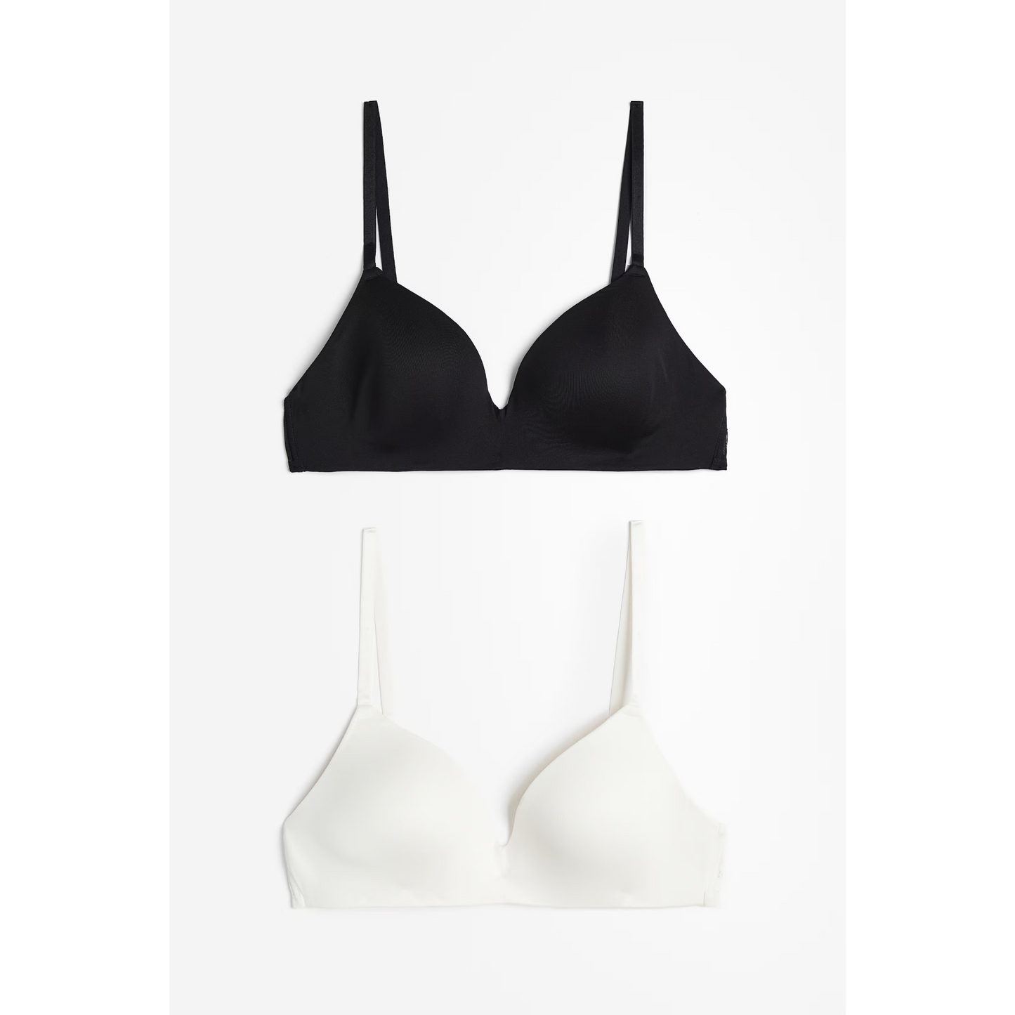 H&M 2-pack Microfiber Soft-cup Bras