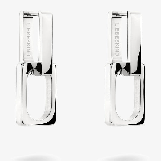 Liebeskind Berlin Silver Earrings – Elegant Stainless Steel Design