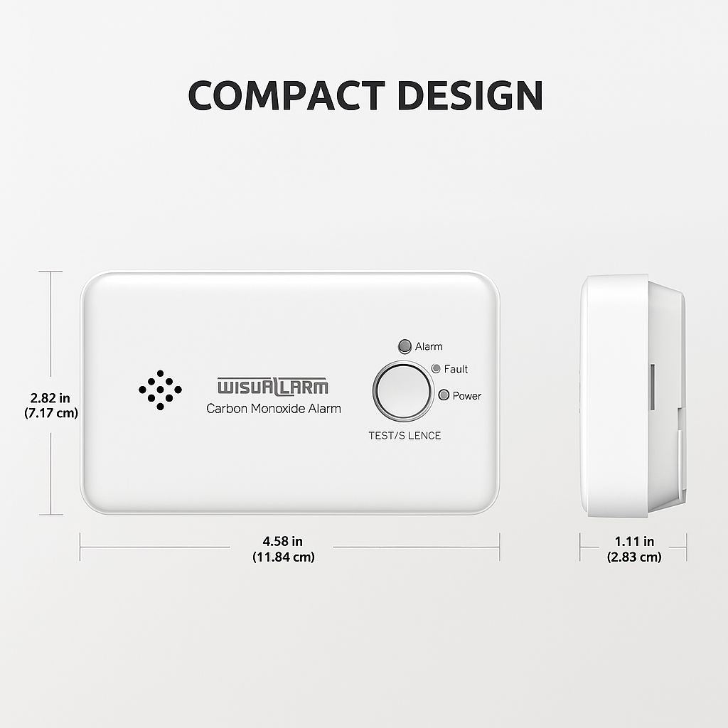 Wisualarm Carbon Monoxide Detector