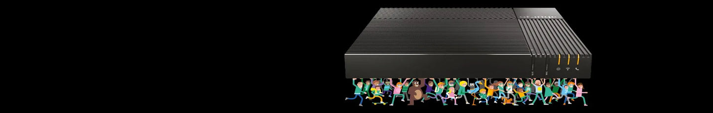 Orange Livebox 5 High-Performance Eco-Designed Fiber Internet Modem Router - Gomix Brands Outlet