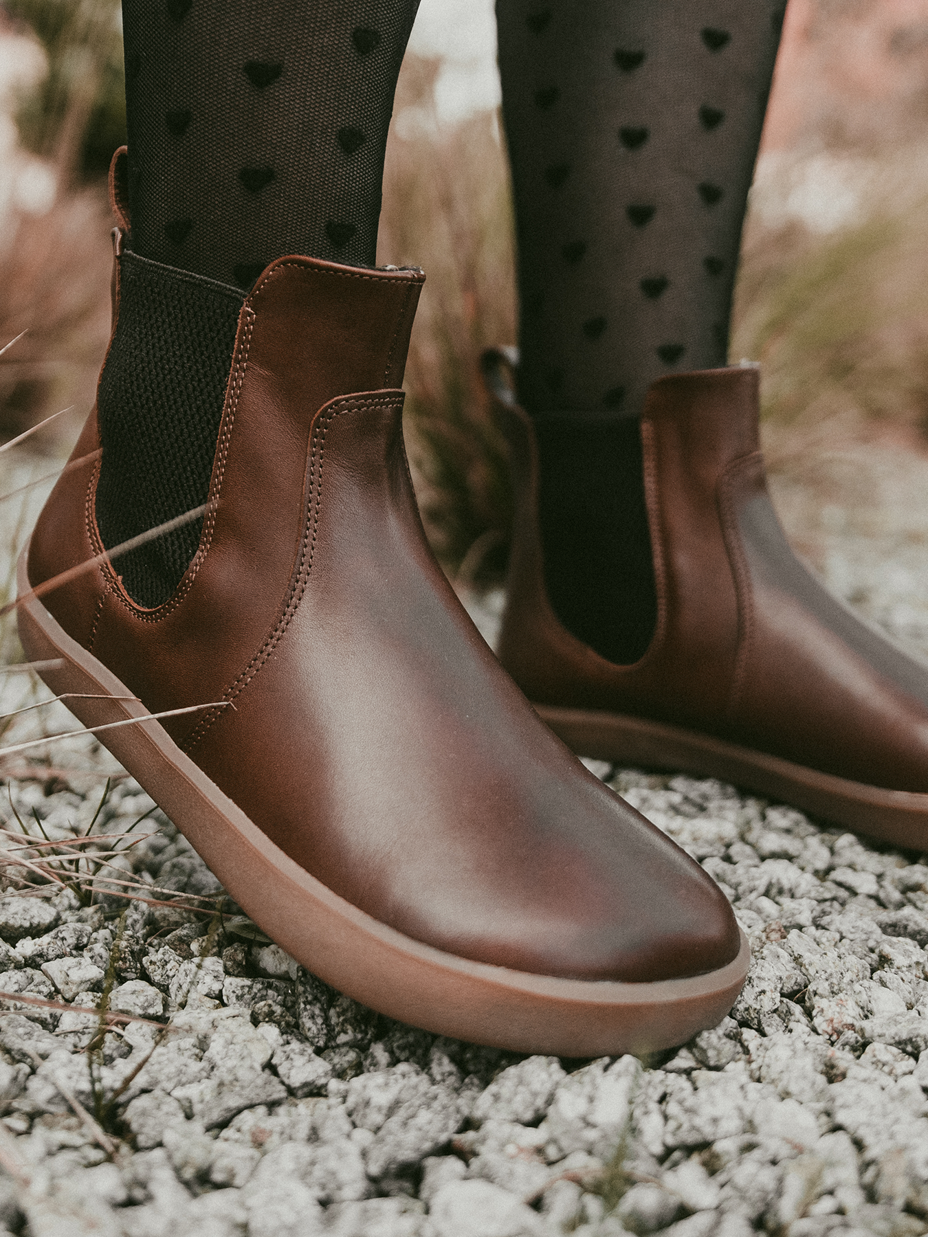 Be Lenka Entice Neo Dark Brown Premium Barefoot Chelsea Boots