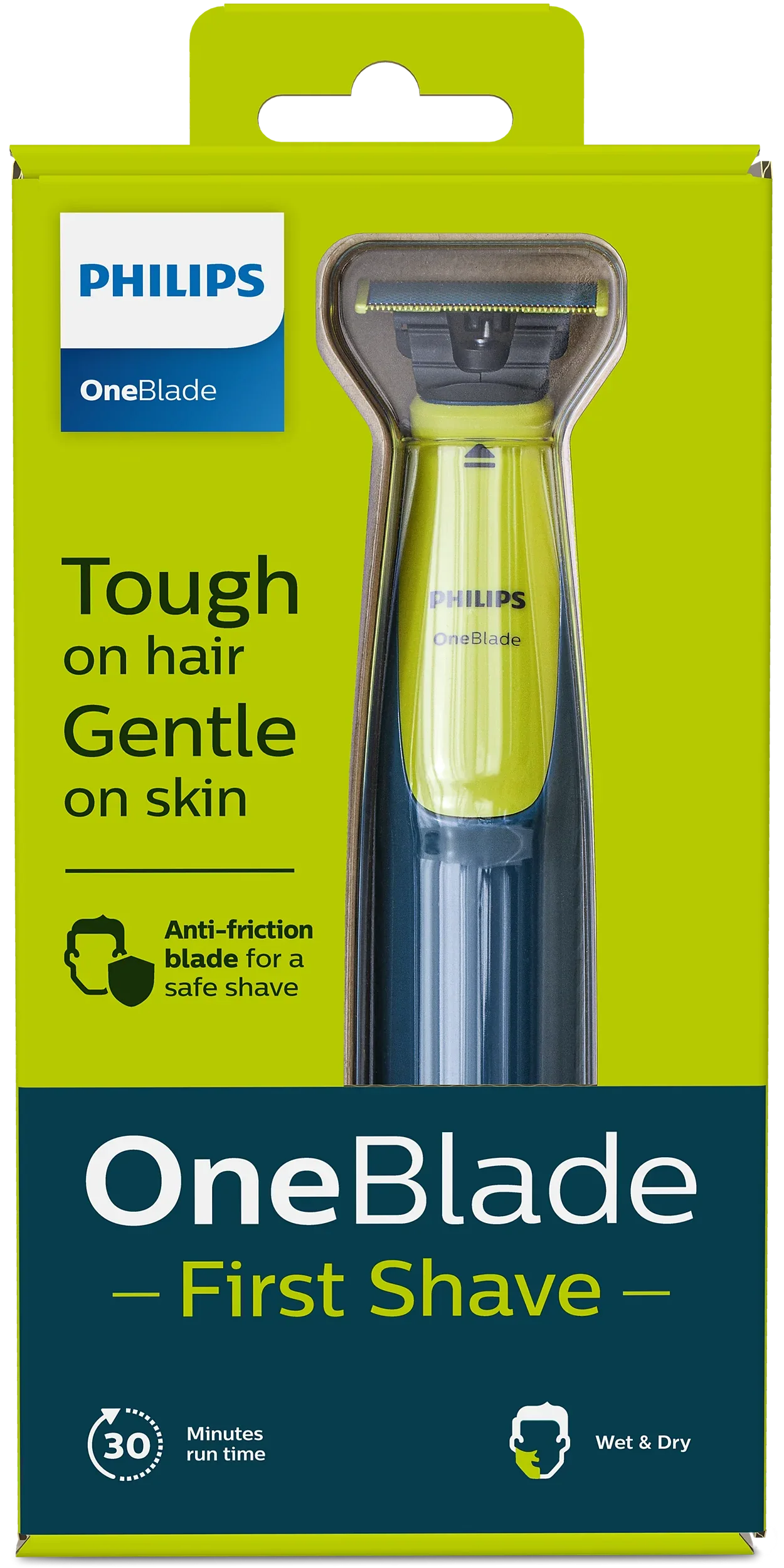 Philips OneBlade First Shave - Trim, Edge and Shave for Men QP2515/16 - Gomix Brands Outlet