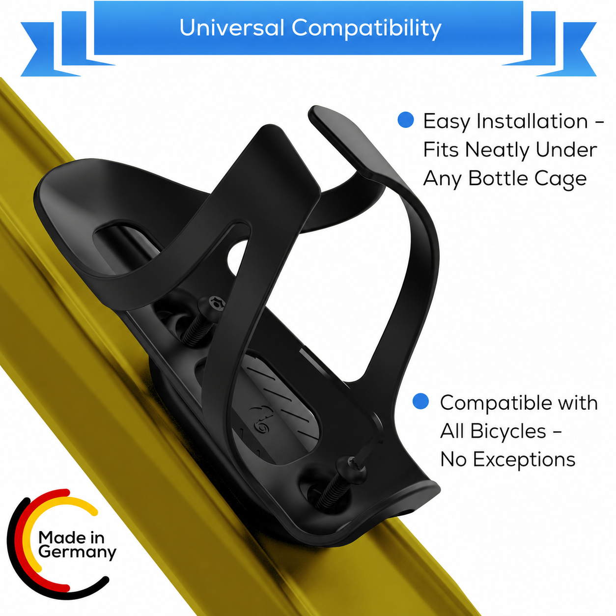 TinyTag Bicycle Mount for Apple AirTag Hidden GPS Tracker Holder
