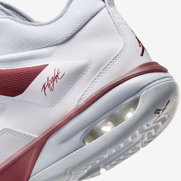 Jordan Stay Loyal 3 Men's Basketball Shoes - White/Wolf Grey/Team Red