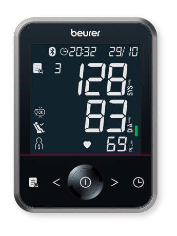 Beurer BM 64 Bluetooth Upper Arm Blood Pressure Monitor Advanced Arrhythmia Detection