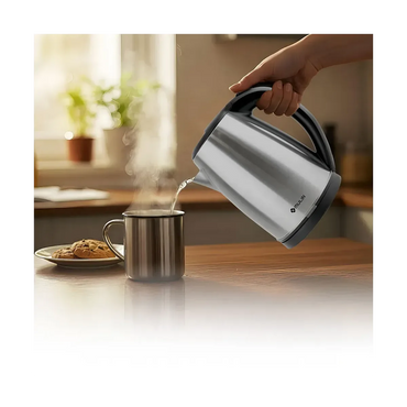 Premium 2.0L Silver 304 Stainless Steel Electric Kettle with LED Illumination - Gomix Brands Outlet