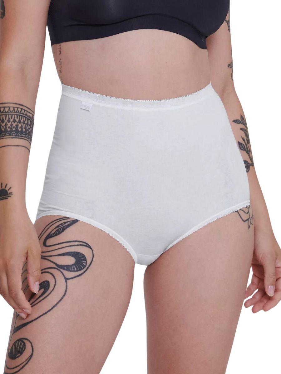 Sloggi Basic+ Maxi Brief 4-Pack High Waist Comfort