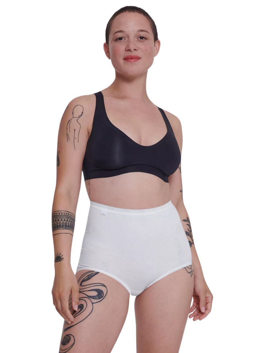 Sloggi Basic+ Maxi Brief 4-Pack High Waist Comfort