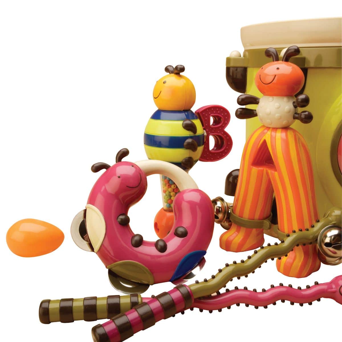 Parum Pum Pum Kids Musical Drum Set with Accessories