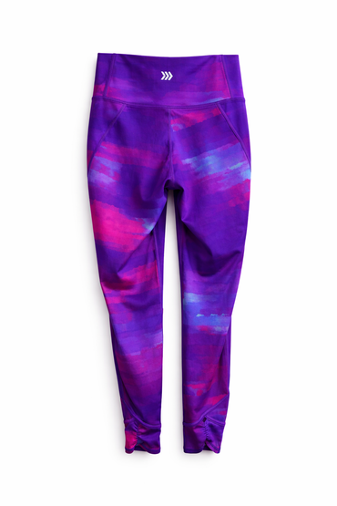 All In Motion Girls Colorful Athletic Capri Leggings