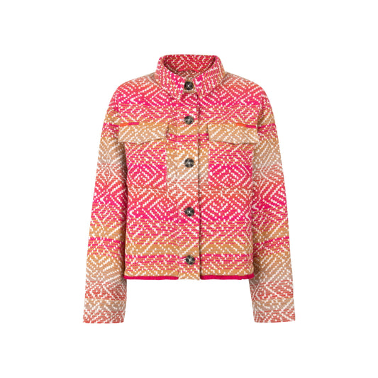 Lieblingsstück IDNAL Lightweight Orange Cotton Jacket with Flap Pockets