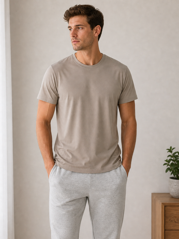 CRIVIT Men's Functional T-Shirt, Recycled Polyeste
