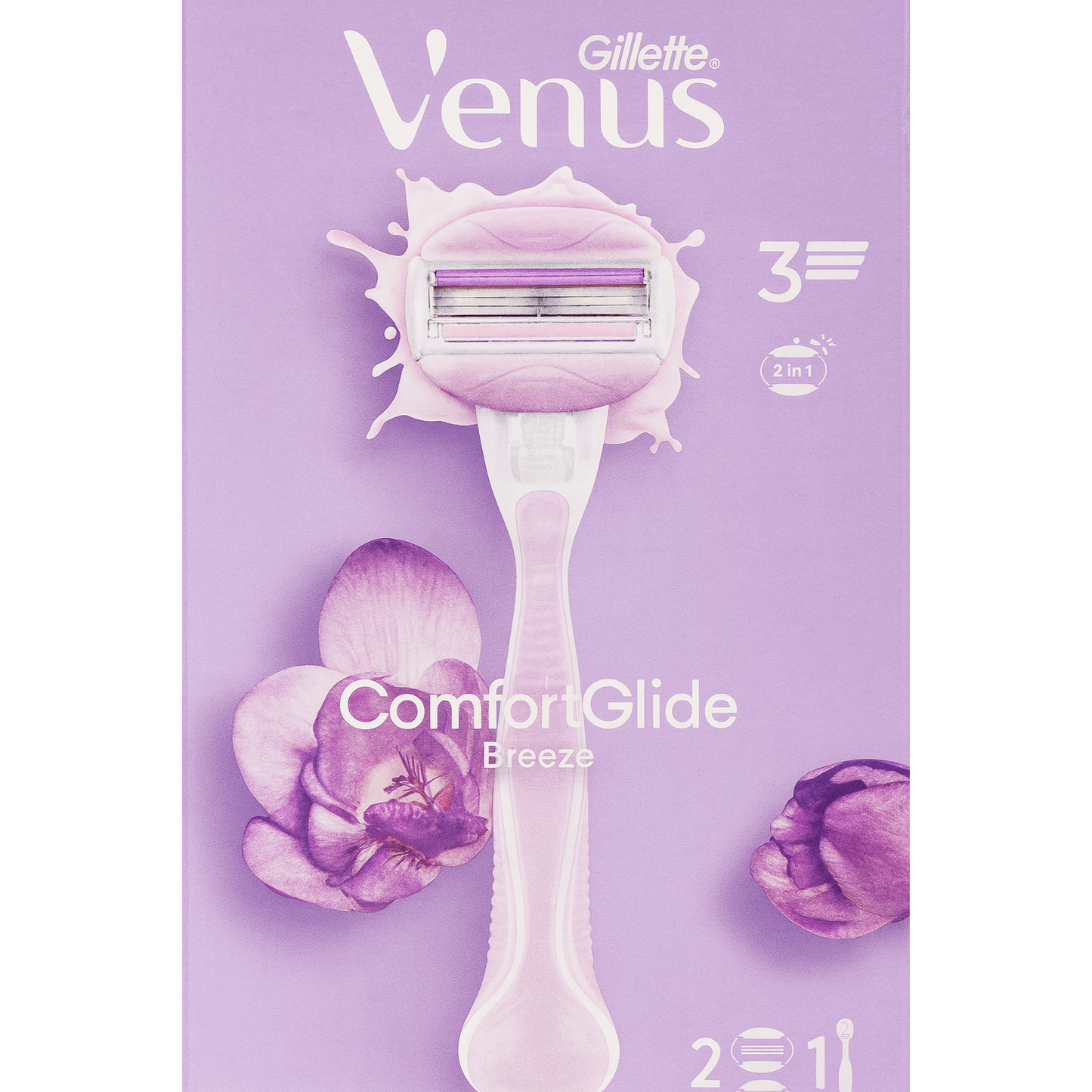 Gillette Venus Comfortglide Breeze Women's Razor for Effortless Smooth Shaving