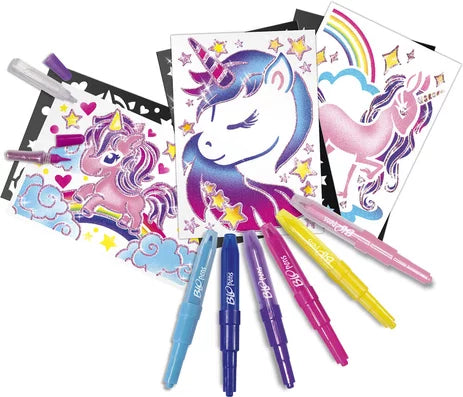 Sparkling Unicorn Blopens Activity Set: Creative Art & Craft Kit for Kids