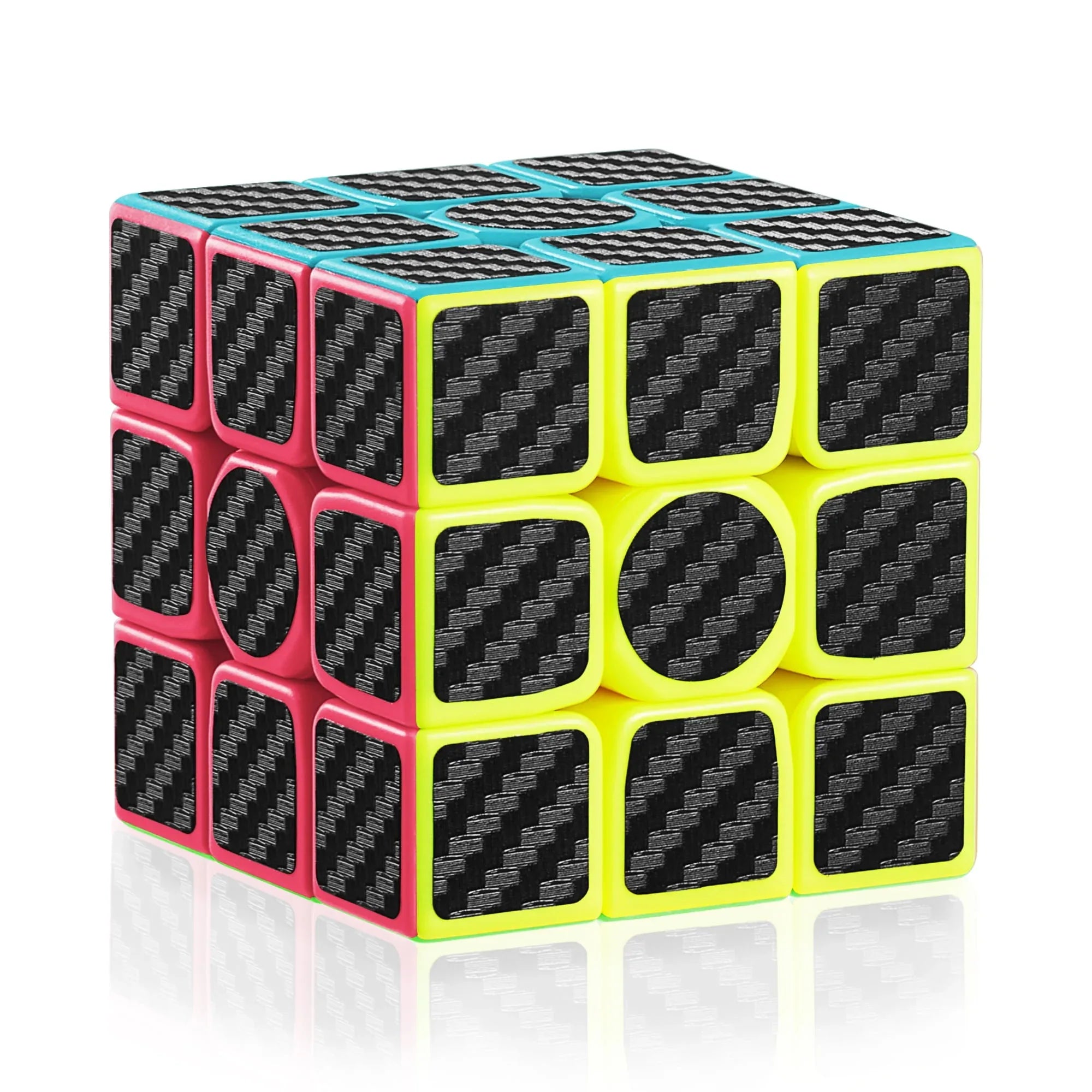Luxmo 3x3 Stickerless Speed Cube Smooth Turning Magic Puzzle Toy - Gomix Brands Outlet