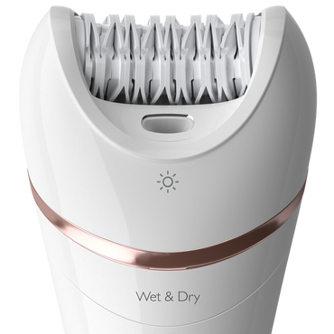 Philips Series 8000 Wet & Dry Epilator with Ceramic Tweezers BRE735/00 - Gomix Brands Outlet