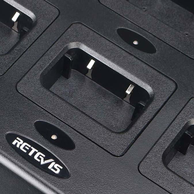 Retevis RTC68 Six-Way Multi-Unit Charger for RT68 RT668 Radios - Gomix Brands Outlet