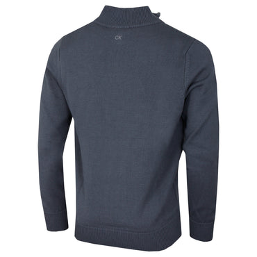 Calvin Klein Men's Chunky Knit Half-Zip Golf Sweater