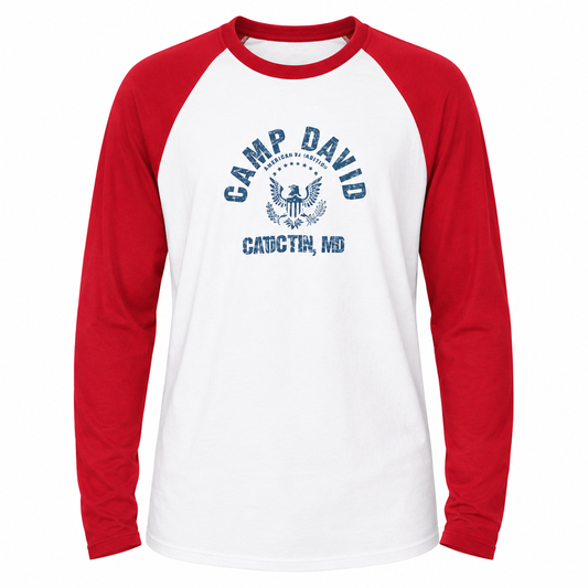 Port & Co Core Blend 3/4‑Sleeve Raglan Tee