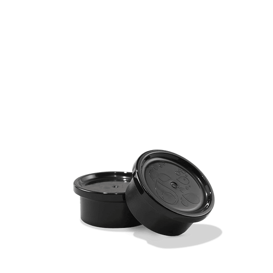 SodaStream Glass Bottle Caps Twin Pack – Black Airtight Seal