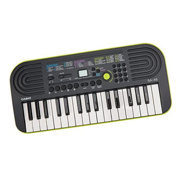 Casio SA-46 32-Key Portable Black Keyboard for Beginners