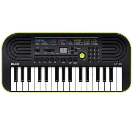 Casio SA-46 32-Key Portable Black Keyboard for Beginners